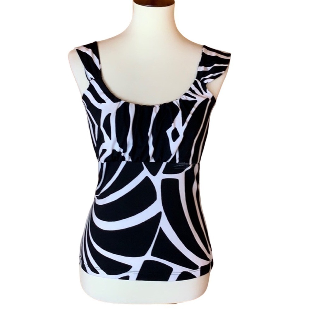 White House Black Market zebra print tank top Size XS